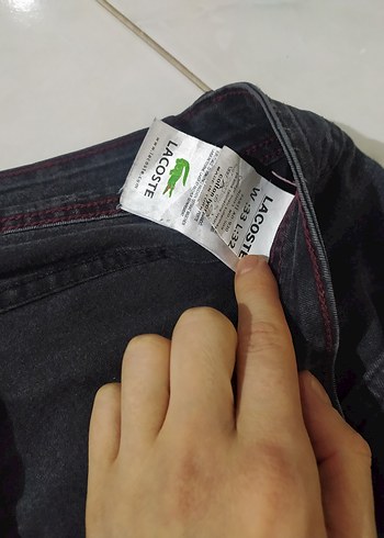 Erkek Siyah Gri Denim Regular Fit Pantolon - Görsel 3