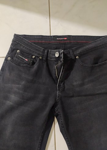 Gri Erkek Denim Jean Pantolon - Görsel 2