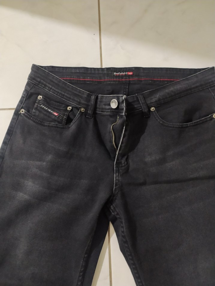 Gri Erkek Denim Jean Pantolon - Görsel 2
