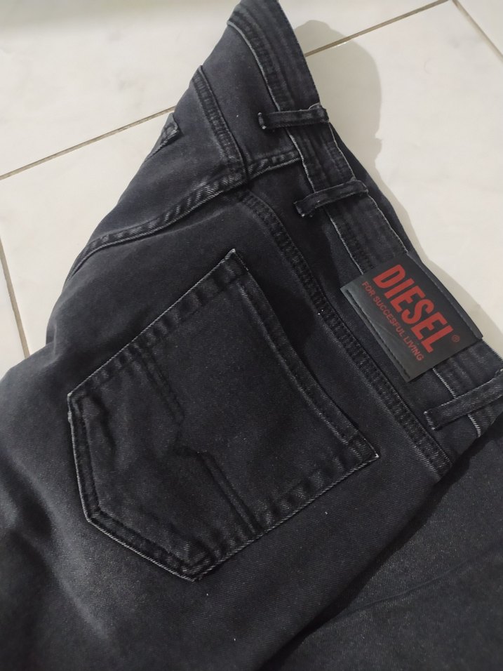 Gri Erkek Denim Jean Pantolon - Görsel 3
