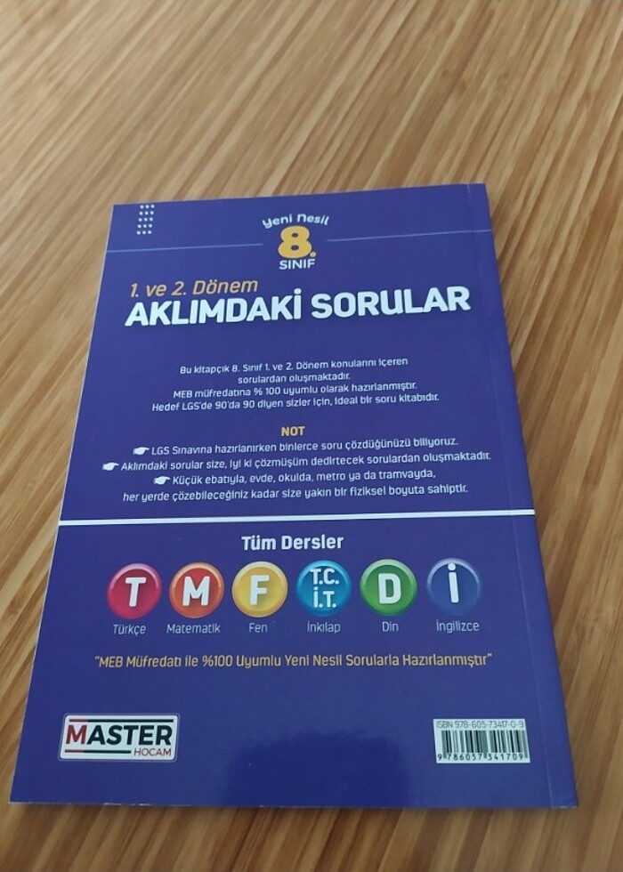 Tüm dersler kitabı  - Görsel 2