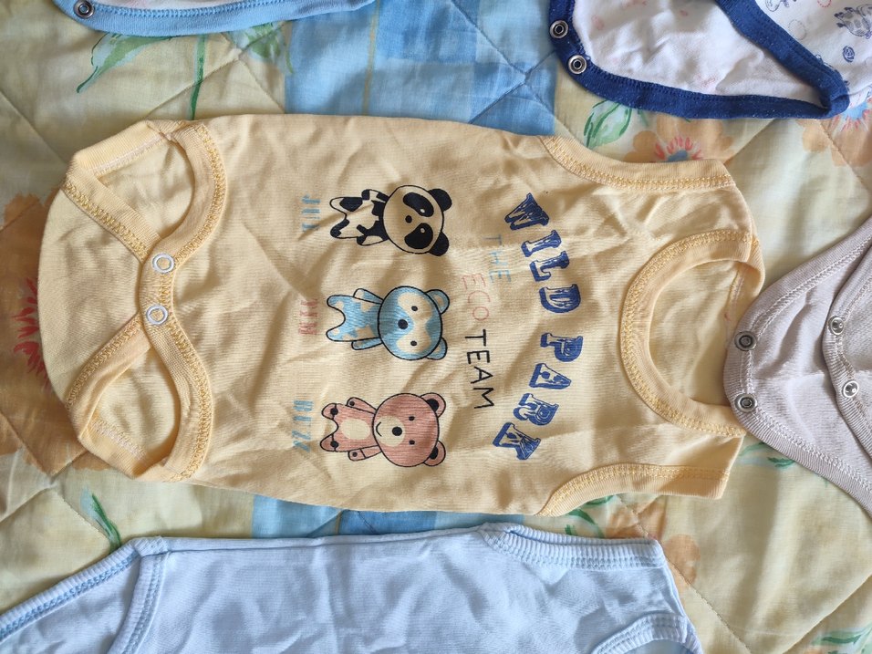 çeşitli Kolsuz Bebek Body - Görsel 3