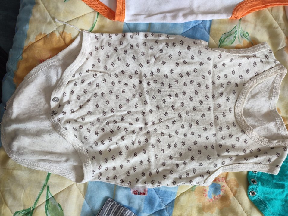 Renkli Erkek Bebek  Çıtçıtlı Body - Görsel 4