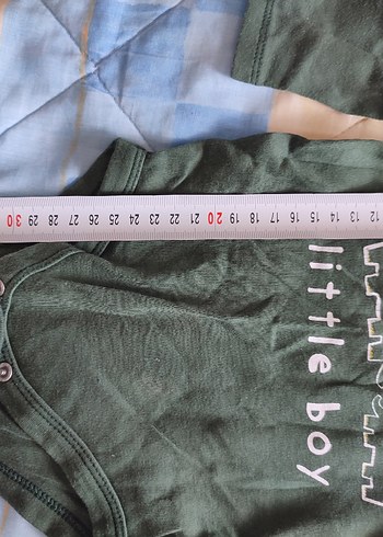 Erkek Bebek Uzun Kollu Pamuklu Body - Görsel 8