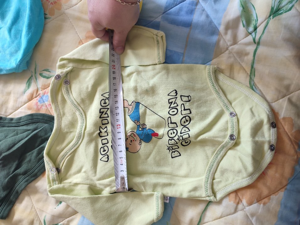 Erkek Bebek Uzun Kollu Pamuklu Body - Görsel 3