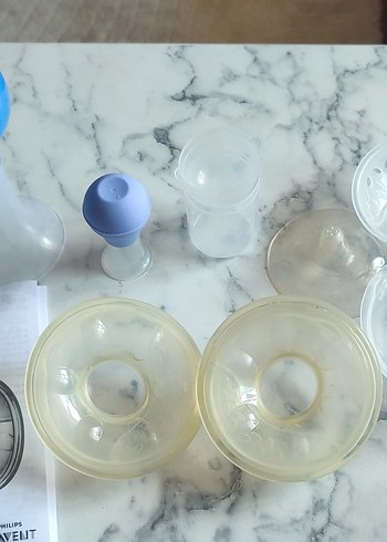 Philips Avent Göğüs koruyucu ve wee göğüs pompası - Görsel 6
