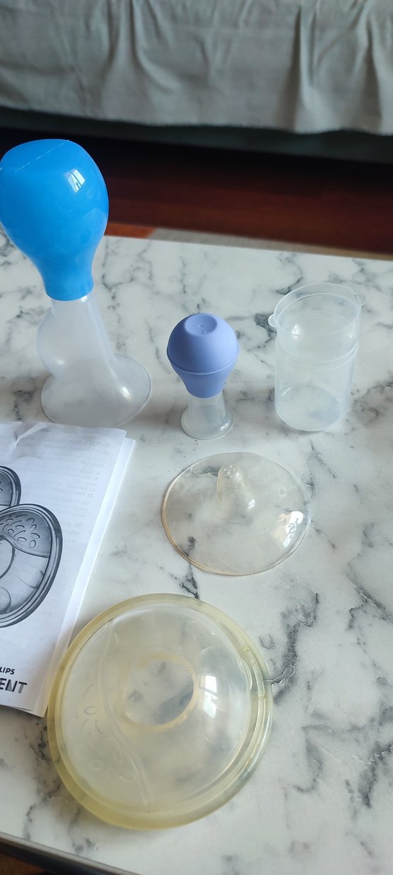 Philips Avent Göğüs koruyucu ve wee göğüs pompası - Görsel 4