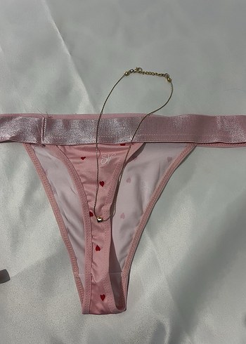 Pembe Mini Baskılı Dolgulu Sütyen Takımı - Görsel 3