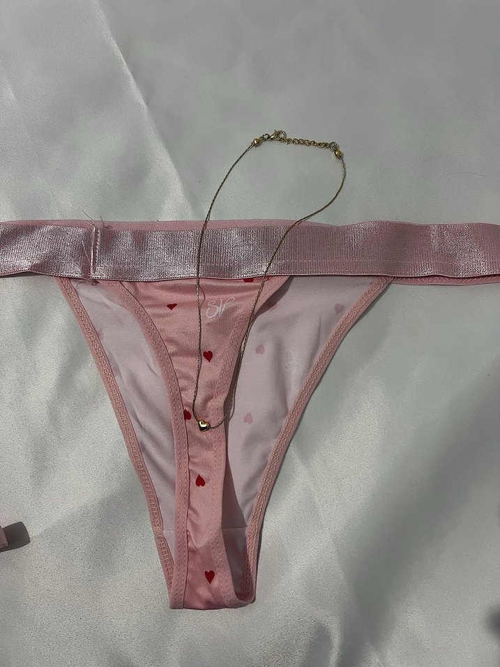 Pembe Mini Baskılı Dolgulu Sütyen Takımı - Görsel 3