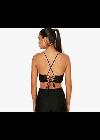 Siyah Straplez Mini Büstiyer - Görsel 3