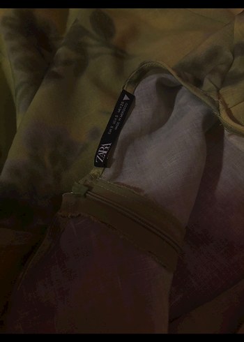 ZARA SIRT DEKOLTELİ  Elbise - Görsel 3