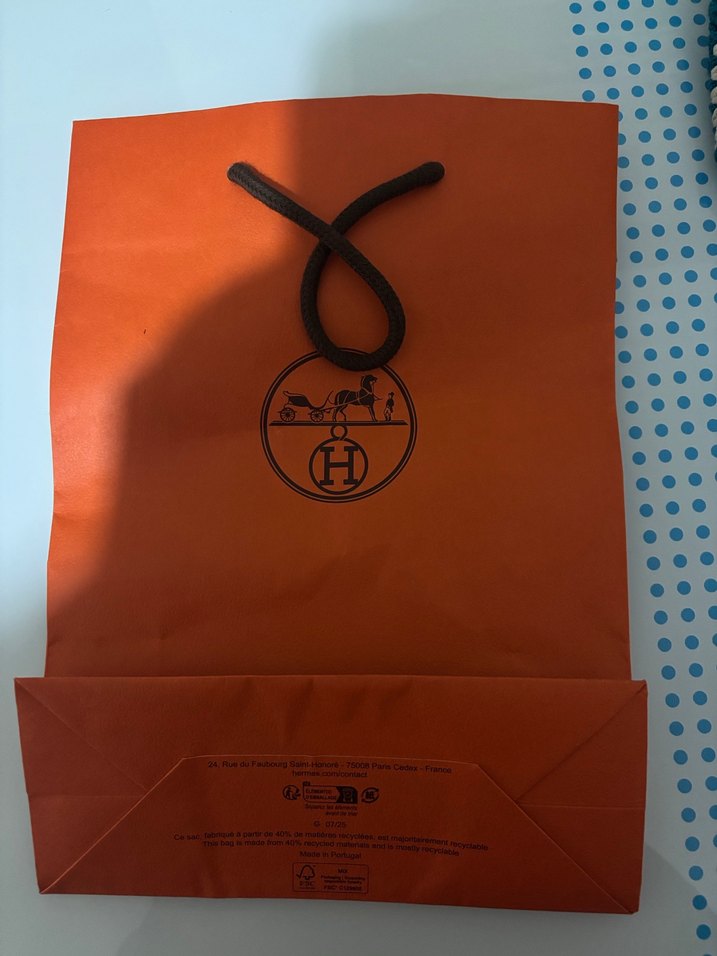 HERMES KARTON POŞET - Görsel 2
