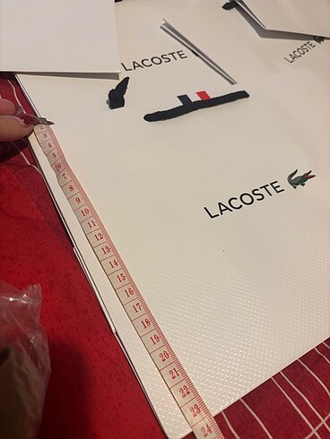 Lacoste LACOSTE KARTON POŞET