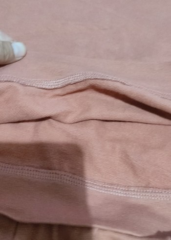 9 Yaş Beden pembe Renk kiremit rengiKız Çocuk Oversize Eşofman Takımı