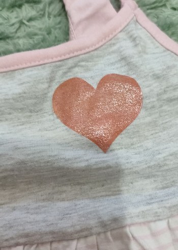 LC Waikiki Pembe Askılı Kız Elbisesi