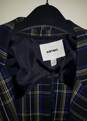 40 Beden siyah Renk Koton Blazer Ceket