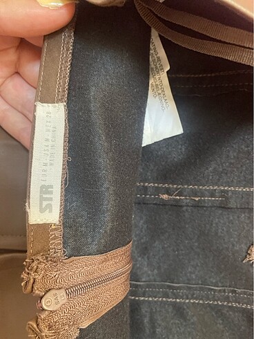 Stradivarius Deri crop top - Görsel 3