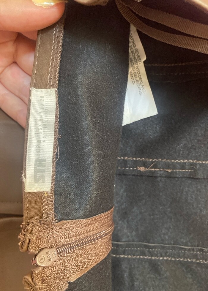 Stradivarius Deri crop top - Görsel 3