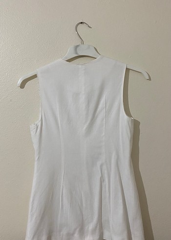 Mathilda Keten Yelek - Görsel 3