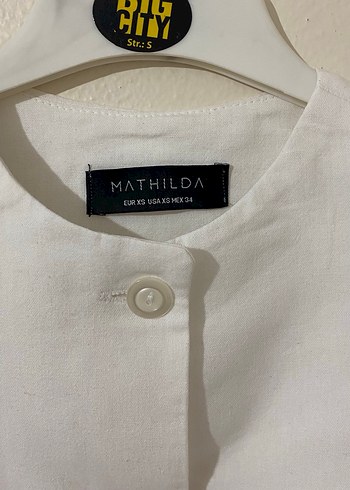 Mathilda Keten Yelek - Görsel 2