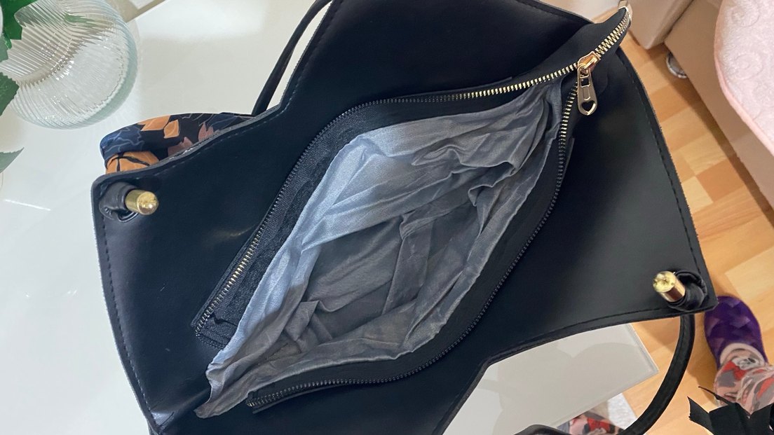 Çizgili Bohem Kadın Omuz Çantası - Görsel 3