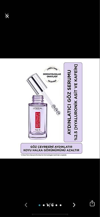 Loreal Göz Serumu