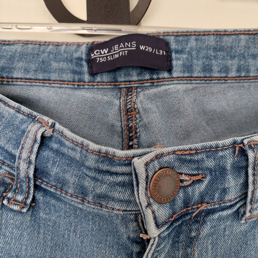 LCW Erkek 750 Slim Fit Kot Pantolon - Görsel 5