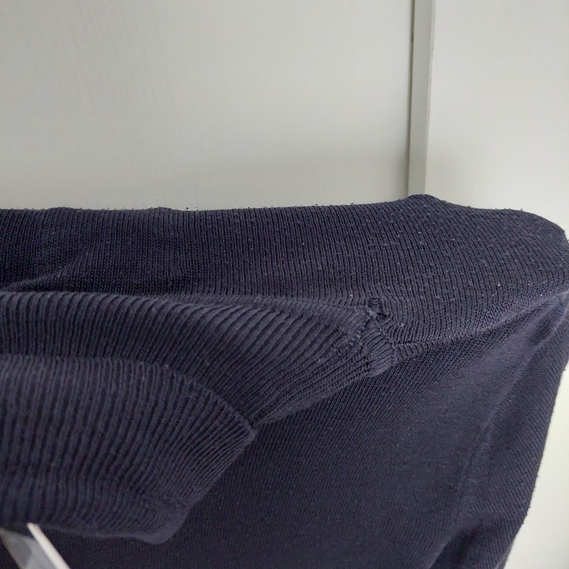 Erkek Lacivert Boğazlı İnce Triko - Görsel 5
