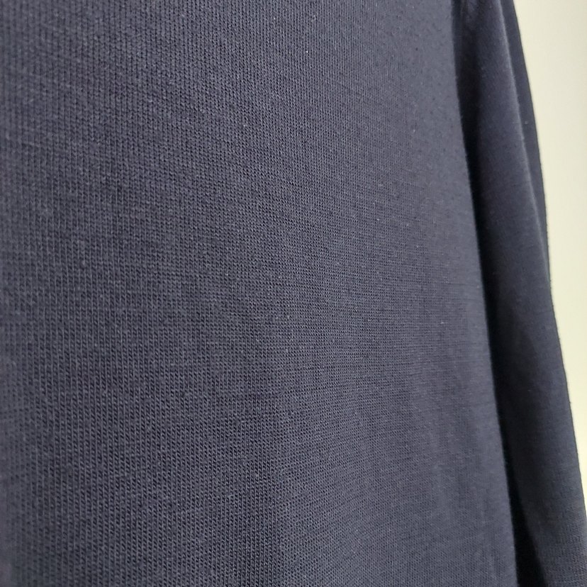 Erkek Lacivert Boğazlı İnce Triko - Görsel 3