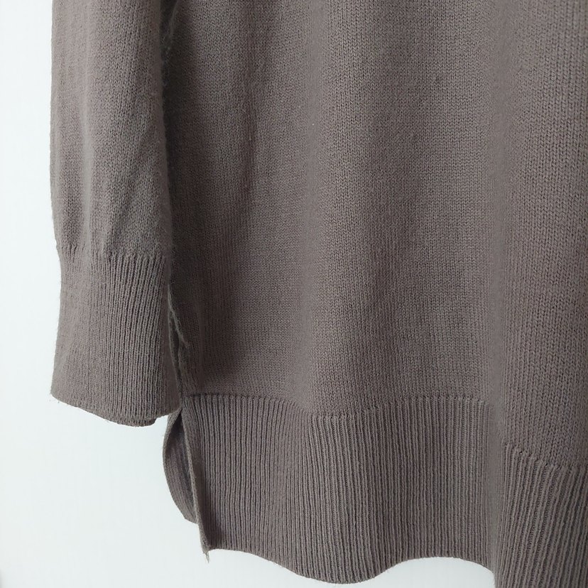 Defactı Haki Uzun Kollu Basic Triko - Görsel 2