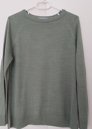 LCW Kadın Yeşil Basic Kazak - Görsel 2