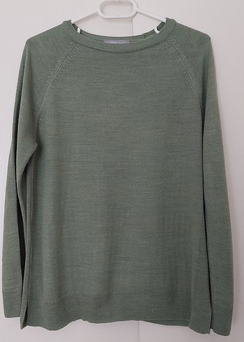 LCW Kadın Yeşil Basic Kazak - Görsel 5