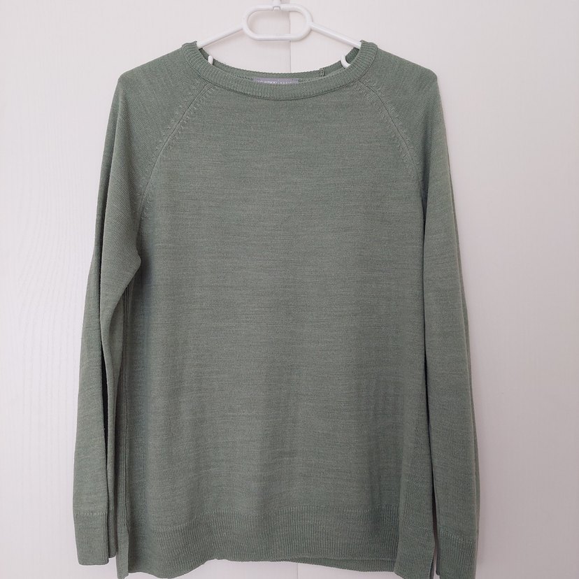 LCW Kadın Yeşil Basic Kazak - Görsel 2