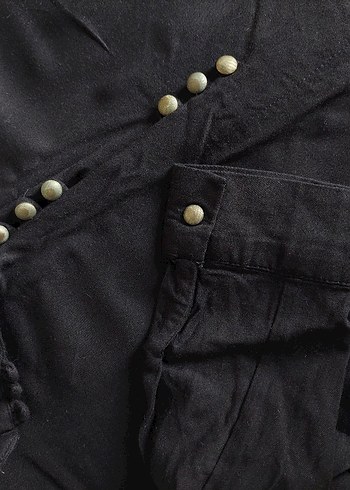 Allday Siyah Viskoj Tunik - Görsel 6