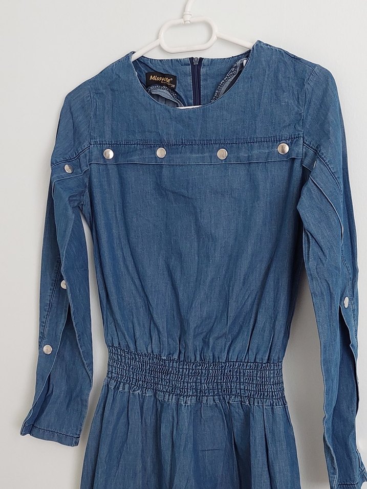 Kot Tesettür Elbise - Görsel 3