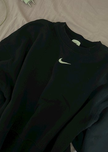 xs Beden Siyah Oversize Kadın Sweatshirt