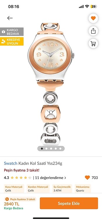Swatch saat