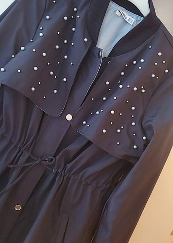 Mevsimlik giy çık trenç - Görsel 6