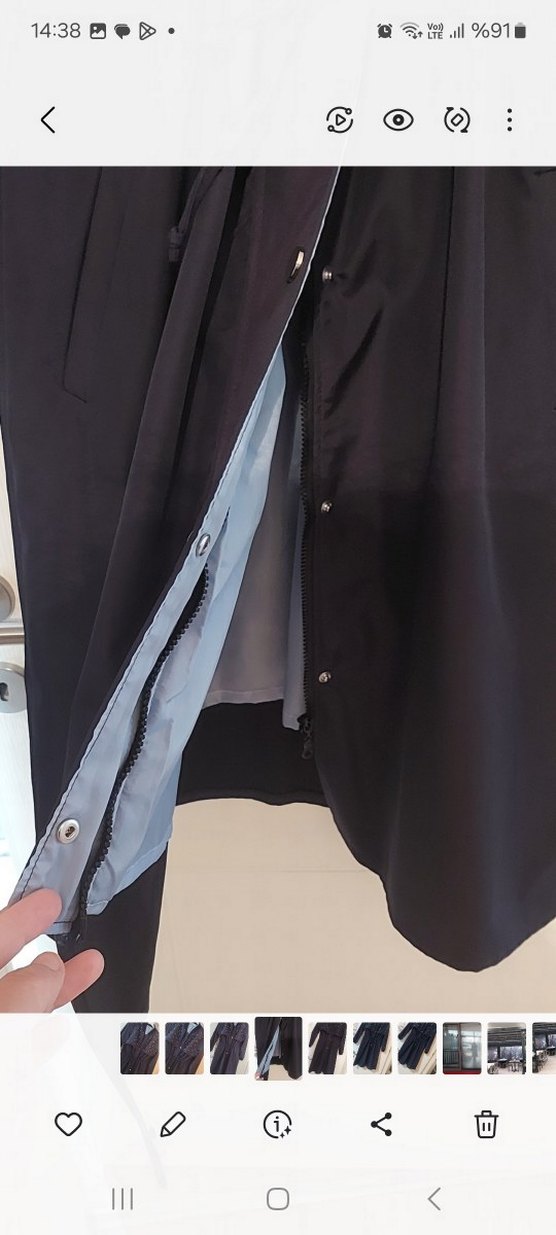 Mevsimlik giy çık trenç - Görsel 4