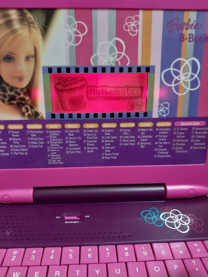 Barbie Eğitici Oyuncak Dizüstü Bilgisayar - Görsel 5