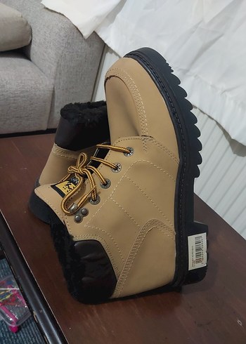 Tokalı Kahverengi Erkek Kauçuk Bot - Görsel 2