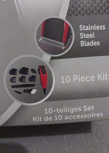 Remington Apprentice Kırmızı Saç Kesme Makinesi - Görsel 3