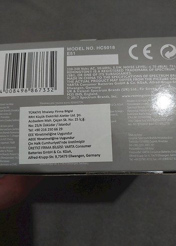 Remington Apprentice Kırmızı Saç Kesme Makinesi - Görsel 8