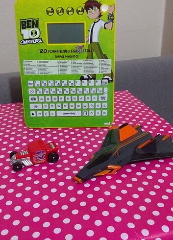 Ben10 ekranli tablet 4+yaş 8 yaş
