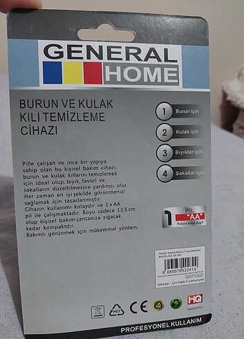 Burun kulak temizlik makinesi - Görsel 2