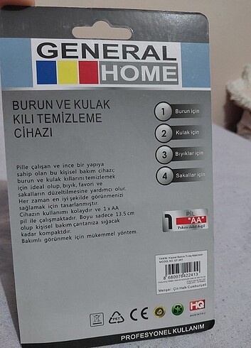 Burun kulak temizlik makinesi - Görsel 5