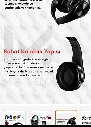 Bluetooth kulaklık - Görsel 9