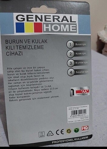 Burun kulak temizlik makinesi - Görsel 5