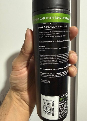 Nivea Men Deep Dimension Tıraş Jeli 2 Adet - Görsel 9