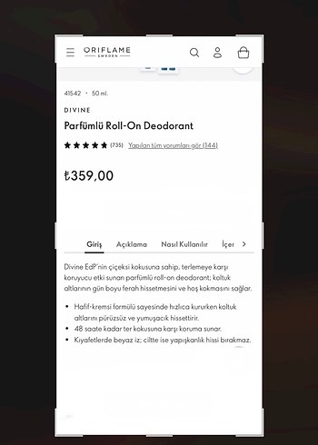 Beden Renk Divine Kadın Roll-on Seti Parfümlü